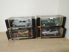 Maisto 1:18 scale Special Edition die-casts, 31811 Mercedes Benz 280SE (1966), 31821 Citroen 15CV