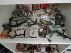 Mixed Toys, 00 gauge card building, kit made Fighter Planes, Vintage Hand Made Card Games,