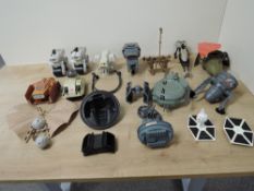 Star Wars Toys, LFL 1982 Maintenance Energizer Mini Rig with two pipes, MTV-7 Mini Rig x2, LFL