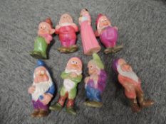 Japanese celluloid Walt Disney Snow White and the Seven Dwarfs, with ‘By Permission of Walt Disney