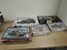 Mixed scale plastic kits, Takom 1:72 scale 5021 M1070 & M1000 70 Ton Tank Transporter, Mirror Models