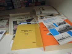 1970's and later Railway Ephemera including 1974-1975 Great Britain BR Passenger Timetable, BR