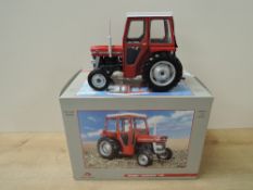 Universal Hobbies 1:16 scale die-cast, Massey Ferguson 135 Tractor, in original box with internal