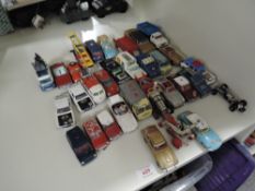 Corgi Playworn Die-casts, 1950's and later including Citroen DS19 Monte Carlo Rally, Citroen