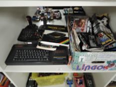 Sinclair Spectrum, ZX Spectrum +3 128K, ZX Spectrum +, Games including Nemesis, Ghost Busters II,
