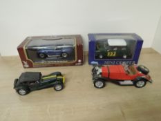 Modern Die-casts, Road Legends 1:18 scale 92058 Shelby Cobra 427S/C (1964), Sunnyside 1:16 scale