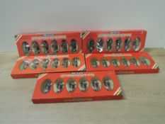 Britains, 1982 Lead Soldier Sets, 7235 6 Black Watch Highlanders, 7240 6 Black Watch Pipers, 7241