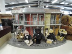 Steiff Bears, Modern Mohair Limited Edition Bears, New Orleans Band, 038815 Alligator, Teddy 18,