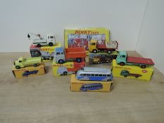 Atlas Editions Dinky Die-casts, 29E Autocar Isobloc, 412 Austin Wagon, 432 Guy 'Warrior' Flat Truck,