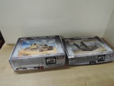 Thunder 1:35 scale plastic kits, 35200 British Scammell Pioneer TRMU30/TRCU30 Tank Transporter,