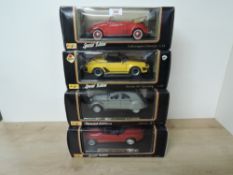 Maisto 1:18 scale Special Edition die-casts, 31826 Volkswagen Cabriolet (1951), 31831 Alfa Romeo