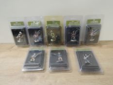 W Britains Blister Pack Figures, Zulu Wars, 20026, 20027 x2, 20031, 20036, 20038, 20052, 20055,