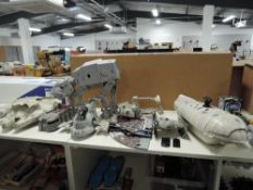 Star Wars Toys, LFL 1982 AT-ST Scout Walker, LFL 1979 Imperial Troop Transporter, LFL 1981 Boba