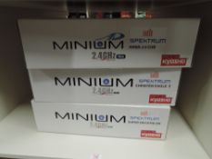 Kyosho Spektrum Minium Model Aircrafts, Piper J-3 Cub, Super Decathlon and Christie Eagle II, all