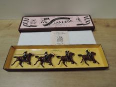 Britains, W Britains Special Collectors Edition Lead Soldier Sets, 00076 The 16th Lancers, 8806