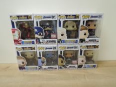 Funko Pop! Vinyl Figures, Marvel Avengers Infinity War 285 Iron Man, 286 Thor, 288 Captain