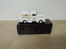 A Brooklin Models The Brooklin Collection 1:43 scale die-cast, BRK 42 1952 Ford F1 Ambulance