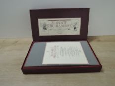 Britains, W Britains Limited Edition Lead Soldier Sets, 5290 The Royal Scots Dragoon Guards 02878/