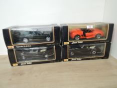 Maisto 1:18 scale Special Edition die-casts, 31806 Mercedes-Benz 300S (1955), 31815 Mustang Mach