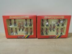Britains, 1987 Lead Soldier Sets, 7206 Scots Guards Drums and Bugles, 7207 Scots Guards Colour