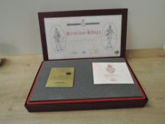 Britains, W Britains Limited Edition Lead Soldier Sets, 5293 The Blues and Royals 0360/5000 and 5297