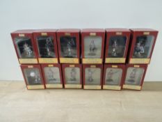 W Britains First Gear Sets, Black Watch Highlanders in various wars including Pipers and Drums,