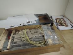 OcCre Ocio Creativo 1:24 scale model kit, LCC106 London Tram, opened but appears unmade