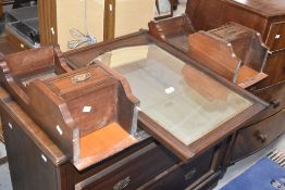 A Victorian mahogany dressing table