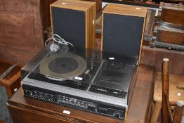 A Garrard 620SP music system with radio and Black Box 1600 tape deck