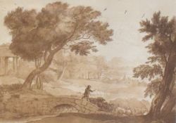After Claude Le Lorrain Delin (circa 1600 - 1682) and Richard Earlom (British 1743-1822) an early
