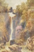 Local interest* William Henry Dyer (British act.1890-1930) watercolour 'Dungeon Gill' signed lower