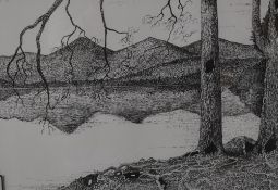 Local interest*Neale Holden (British contemporary) two watercolours, Orrest Head Woods and