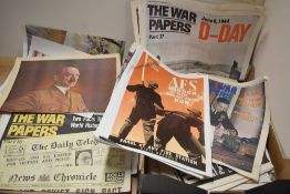 WW2 Britain at War posters, Imperial War Museum, replicas produced with permission of the Controller