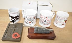 WW1 King's Shilling 100 Years Commemorative Wrist Watch and WW1 Lest We Forget 100th Anniversary