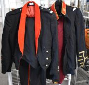Royal Artillery post-WW2 Staff Sergeant's mess-dress jacket, tailored by Alkit of London, having