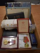 WW2 and later Arctic Russian Convoy Merchant Navy group of three medals, 1939-1945, France and