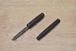 WW2 SOE-type, 'hidden spike knives' comprising one in the form of a fountain pen with 6c