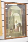 Leonard Campbell Taylor (British 1874-1969) 'The Corridor', print, 41cm x 60cm overall