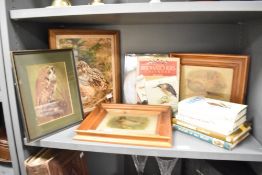 A Birds of Britain and Europe guide by Hermann Heinzel, sold together with 5 others and various bird