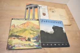 German-English Tourism Publications of the late 1930's. A small selection, includes: Southern