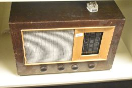 A vintage radio, L50cm