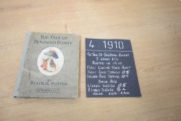 Children's. Potter, Beatrix - The Tale of Benjamin Bunny. London: Frederick Warne and Co. Early