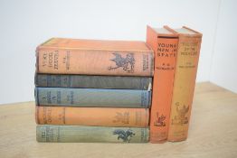 Literature. P. G. Wodehouse. A small selection. Hardbacks. Original cloth. (7)