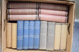 English History. A carton. Cloth-bound sets. Includes: Lecky, Green, etc. (16)