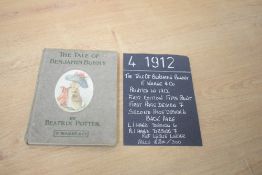 Children's. Potter, Beatrix - The Tale of Benjamin Bunny. London: Frederick Warne and Co. Early