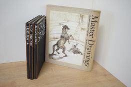 Art. A small selection. Includes: Johnson & Goldyne - Master Drawings. The Fine Art Museums of San