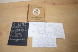 Children's. Potter, Beatrix - The Tale of Benjamin Bunny. London: Frederick Warne and Co. 1904.