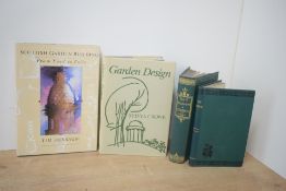 Gardening and Garden Design. A small selection. Includes: Kemp, Edward - How To Lay Out A Garden; &