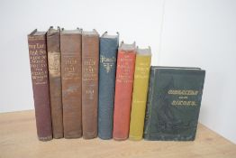 Travel. A Nineteenth Century cloth-bound miscellany. See images for titles. (8)