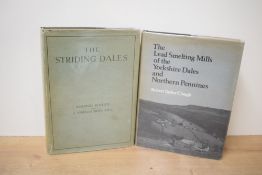 Local History. Sutcliffe, Halliwell - The Striding Dales. London: Frederick Warne, 1929. Illustrated